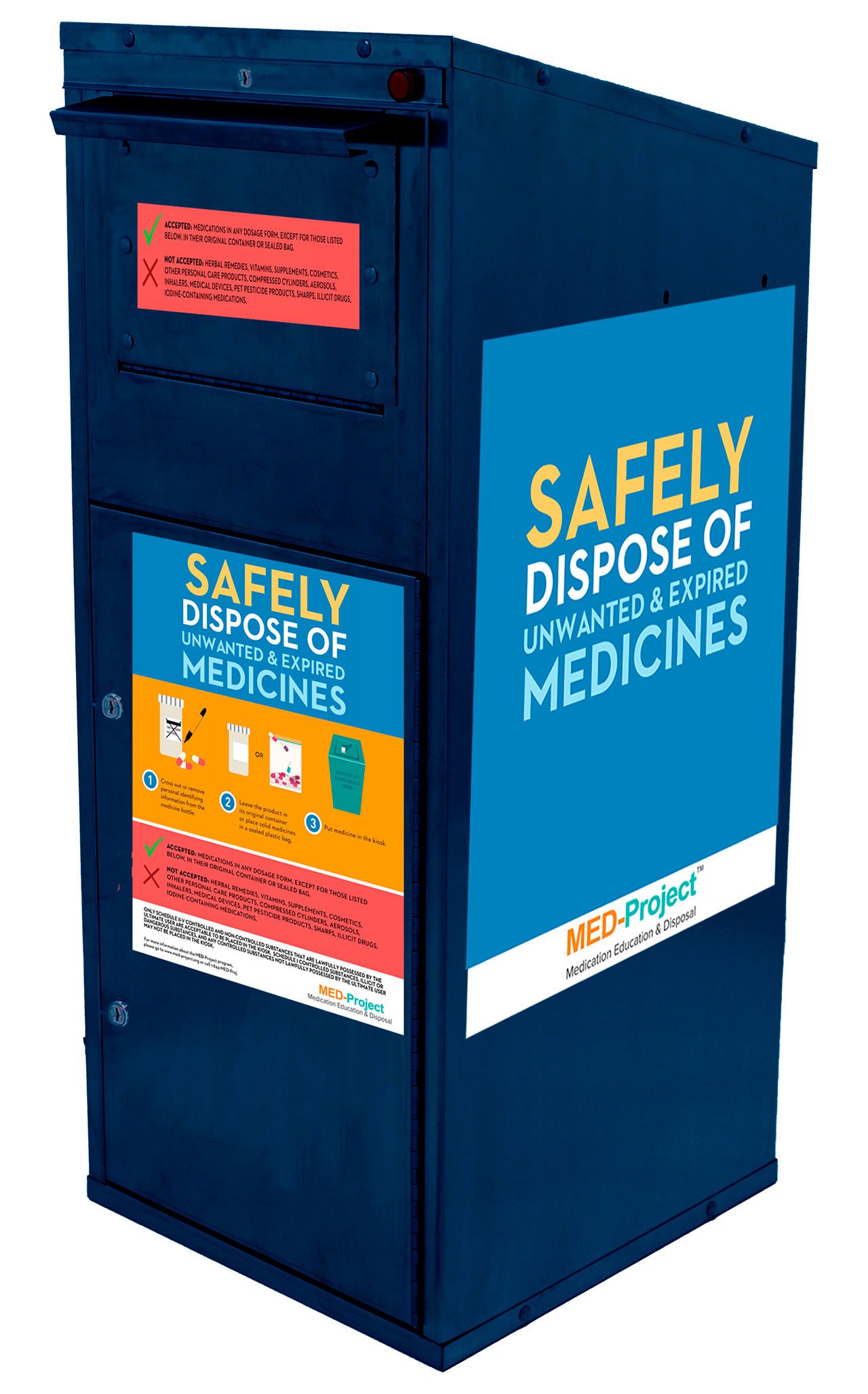 King County has launched a robust secure medicine return program. Now, residents can safely dispose of the medicines they no longer need by taking them to drop-boxes located throughout King County. COURTESY IMAGE, King County