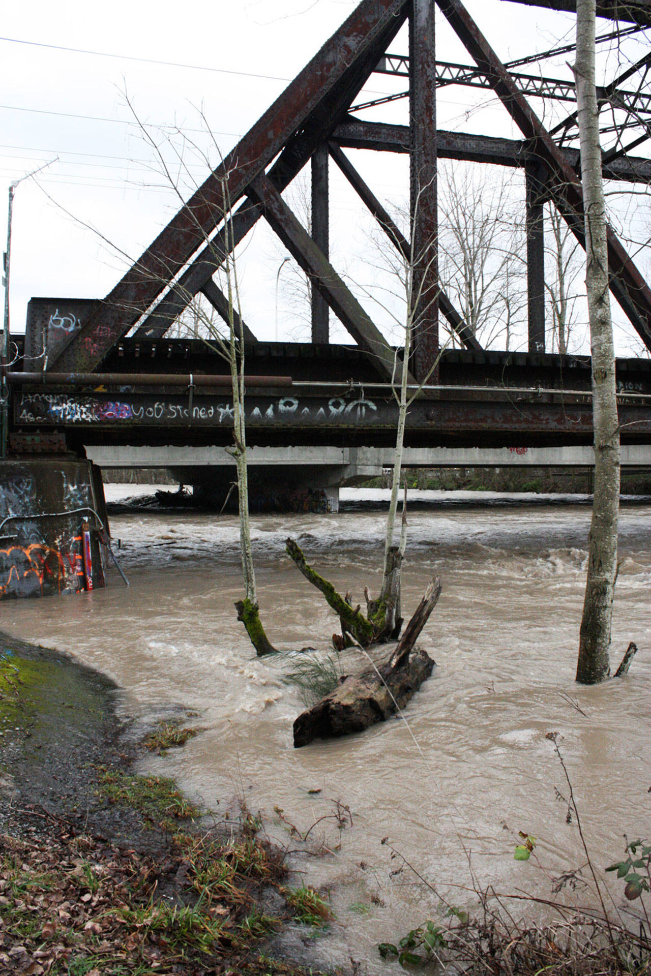 The White River is prone to flooding through Pacific. REPORTER FILE PHOTO