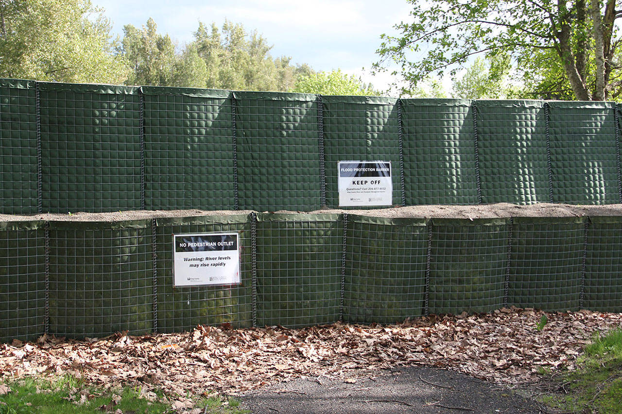 Pacific Park along White River in Pacific opens in early April with seasonal flood barrier removal