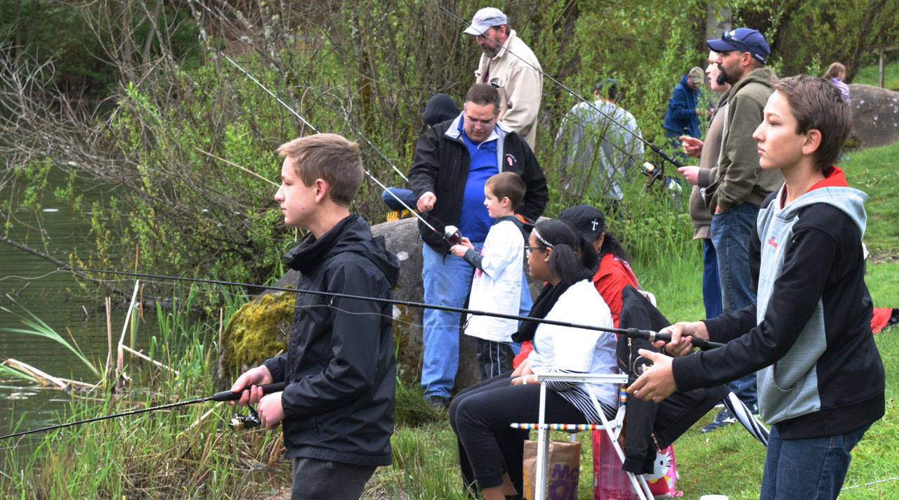 Lions put on special fishing derby PHOTOS Auburn Reporter