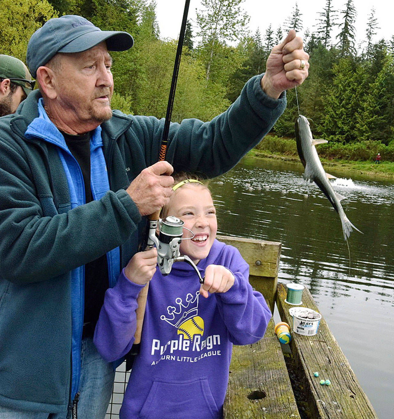 Lions put on special fishing derby PHOTOS Auburn Reporter