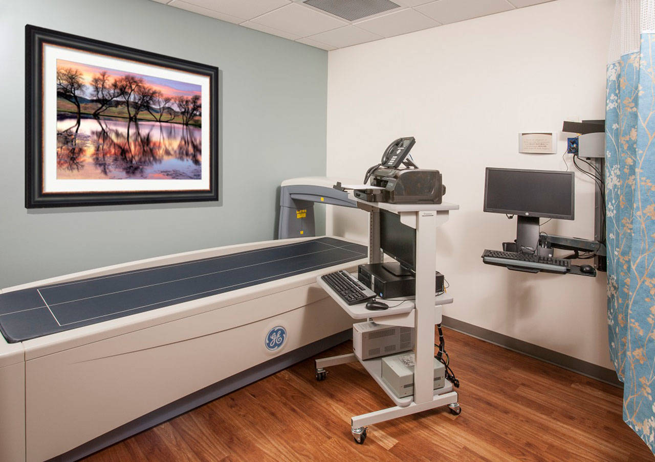 A Franciscan medical bone density testing suite that Donovan Brothers, Inc. built. COURTESY PHOTO