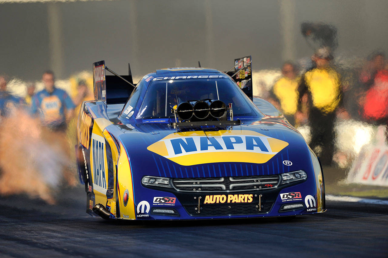 Funny Car champion Ron Capps and the NHRA pros return to Kent for the 30th annual Northwest Nationals on Aug. 4-6 at Pacific Raceways. COURTESY PHOTO