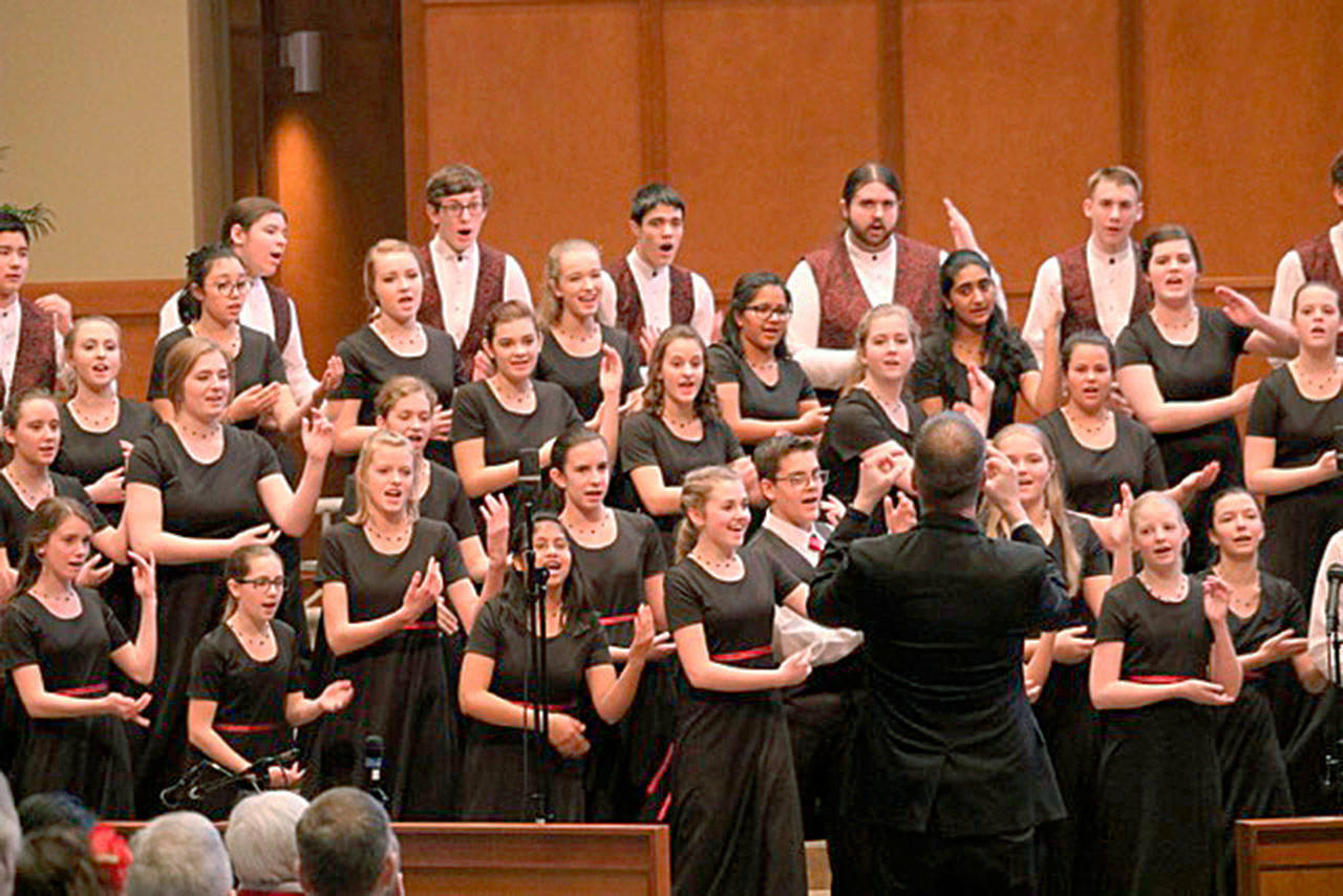 Rainier Youth Choirs perform Bon Voyage to Ireland Concert on Sunday