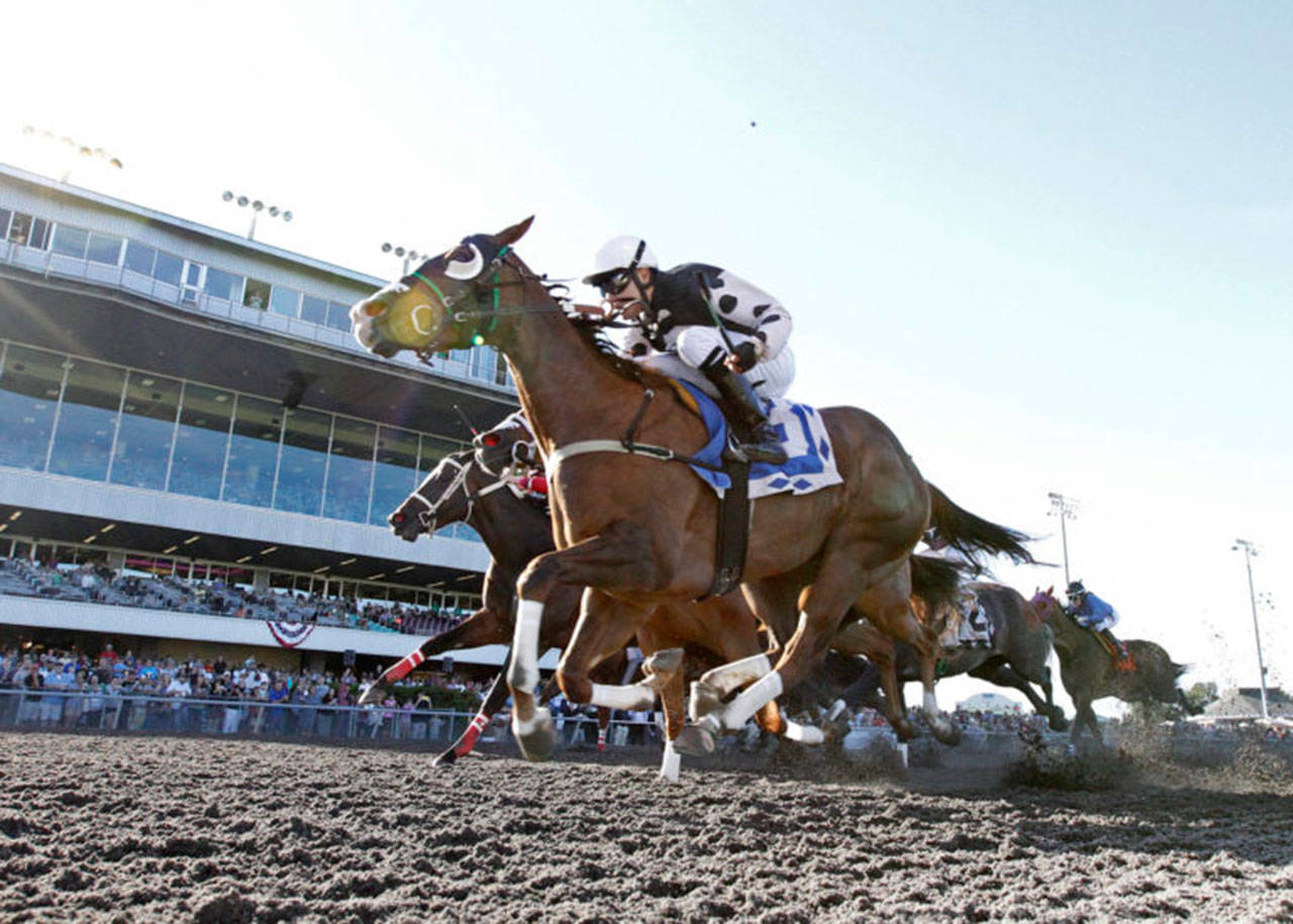 Sorelli captured the 2016 B of A Championship Challenge. A 5-year-old Oklahoma-bred mare, Sorelli could become the first repeat winner of the race when the field goes to the post Sunday. COURTESY TRACK PHOTO