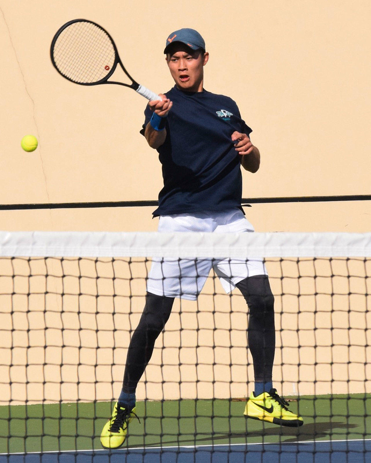 Auburn Riverside’s Colby Tong has been dominant on the courts this season. RACHEL CIAMPI, Auburn Reporter