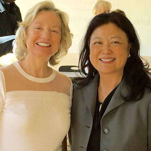 CISA’s Arlene Pierini, left, and Sau-Wah Wong. COURTESY PHOTO