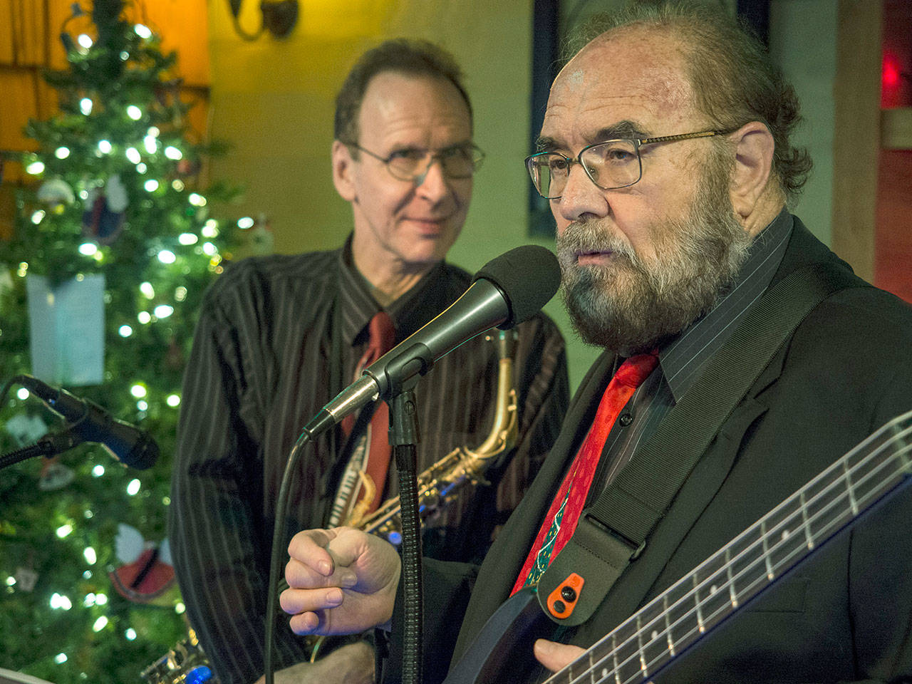 Mark Lewis, left, and Dick Lupino will perform a jazz holiday concert in Auburn on Dec. 22. COURTESY PHOTO
