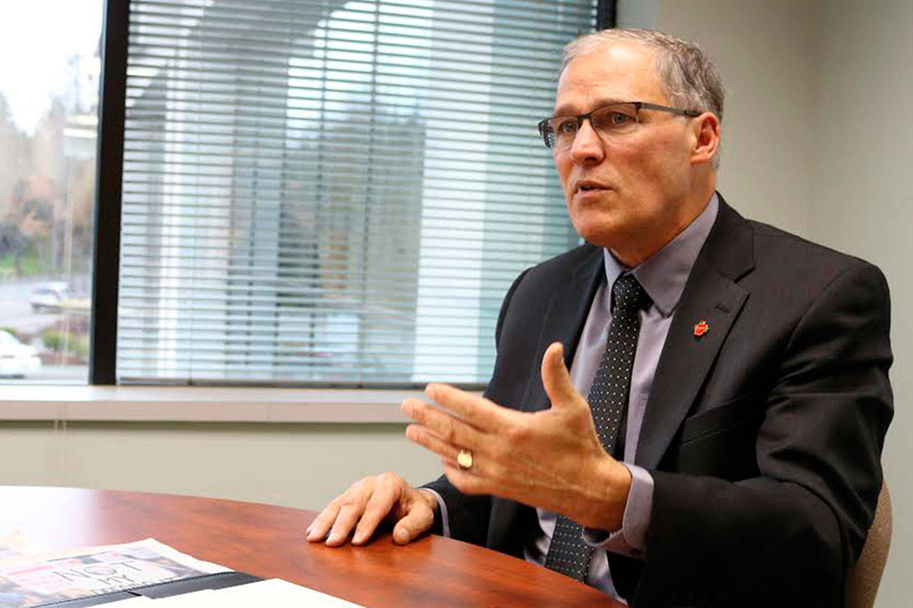 Gov. Jay Inslee. REPORTER FILE PHOTO