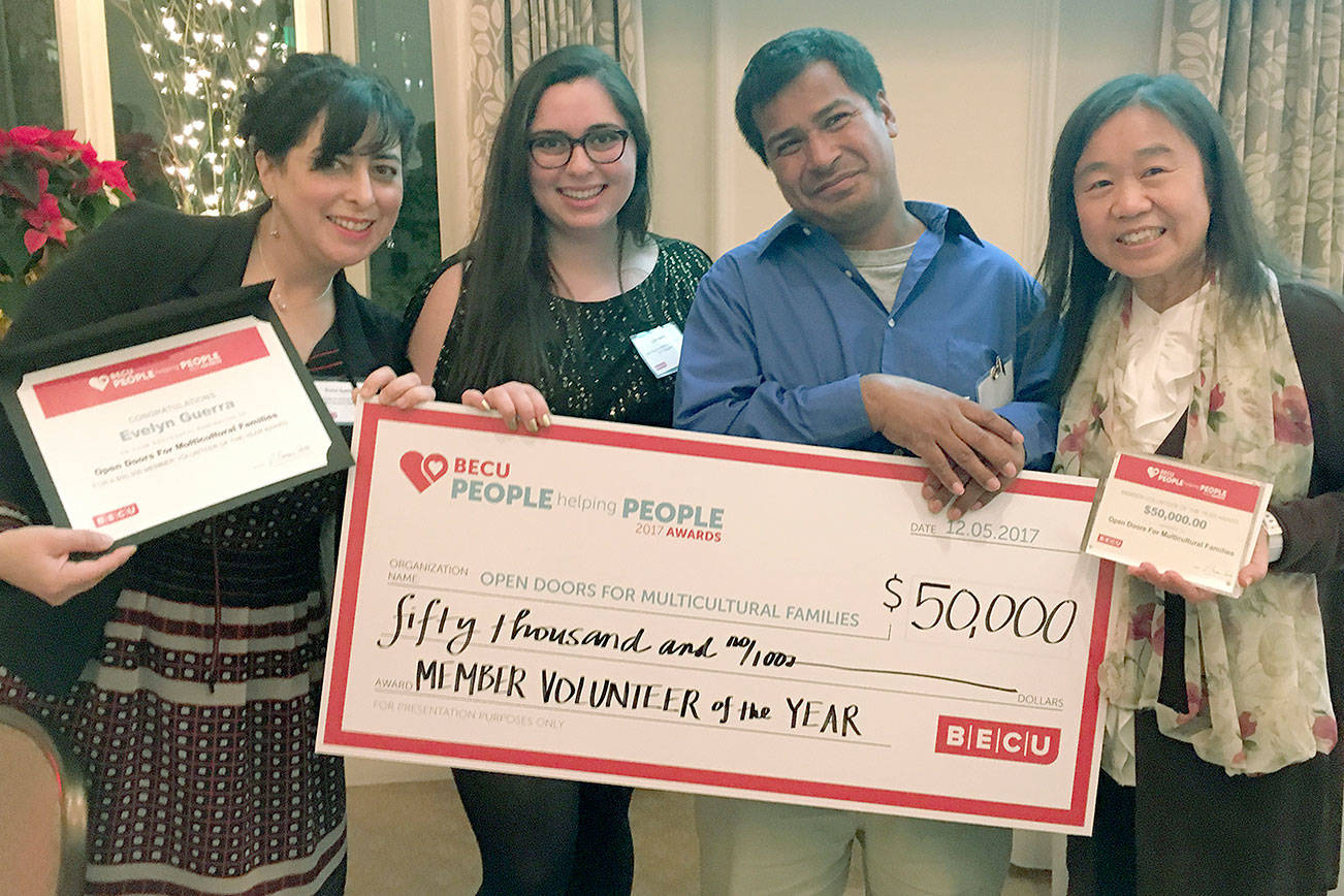 Open Doors for Multicultural Families receives $50,000 through BECU’s People Helping People Awards