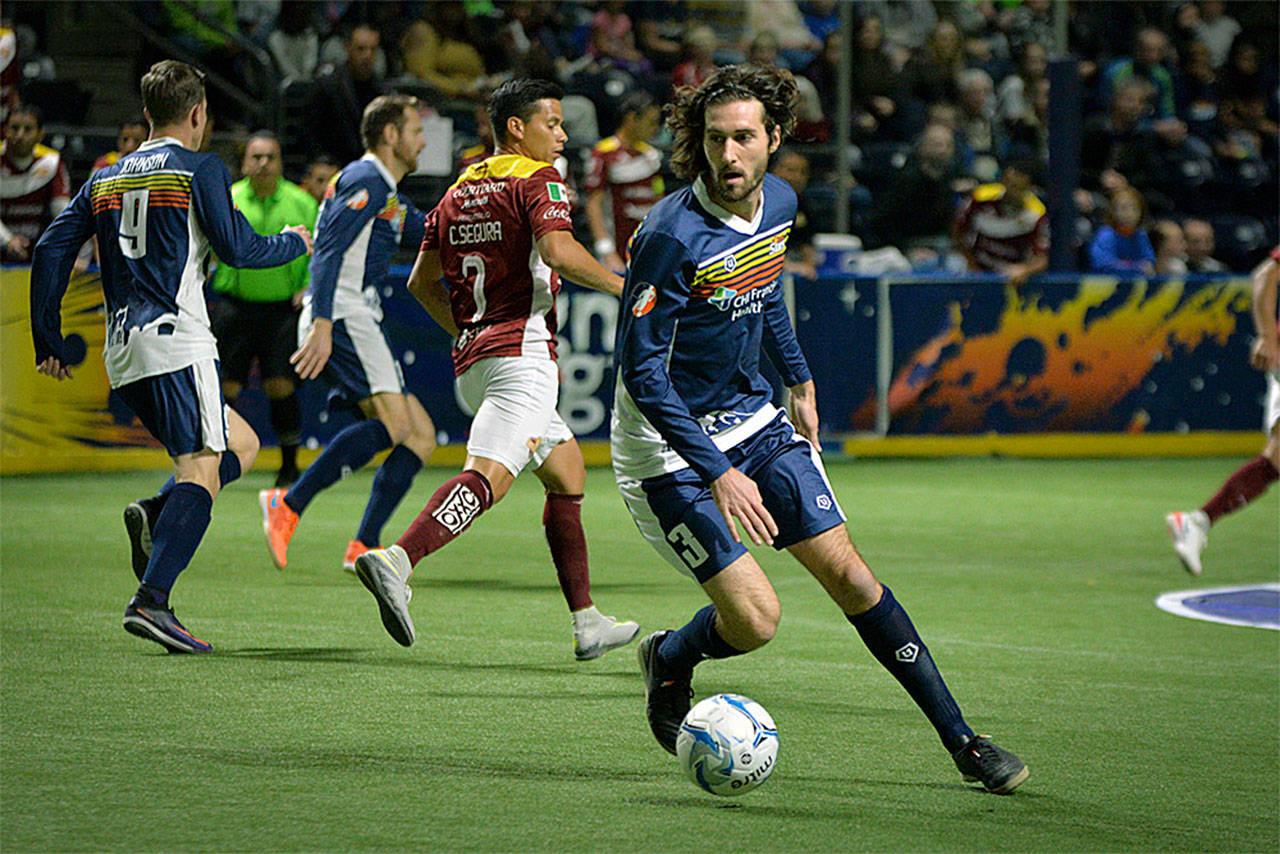 Cory Keitz came up big for the Tacoma Stars, scoring the thrilling game-winning goal in overtime against Soles De Sonora at the accesso ShoWare Center on Sunday night. COURTESY PHOTO, Stars