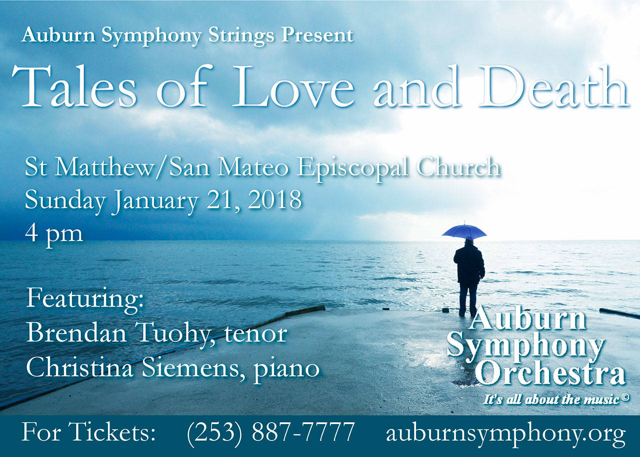 Auburn Symphony Orchestra to perform Tales of Love and Death