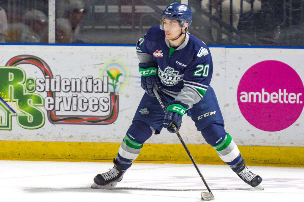 The Thunderbirds’ Zack Andrusiak. COURTESY PHOTO, Brian Liesse/T-Birds