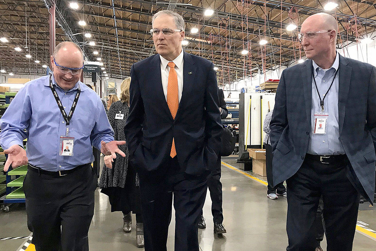Inslee visits Auburn’s Orion Industries