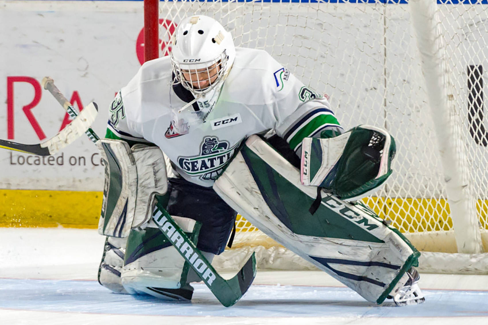 Thunderbirds goalie Dorrin Luding. COURTESY PHOTO, Brian Liesse, T-Birds