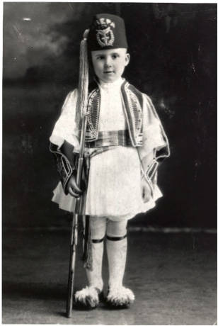 Childhood photo of Connie Malesis. COURTESY, WRVM