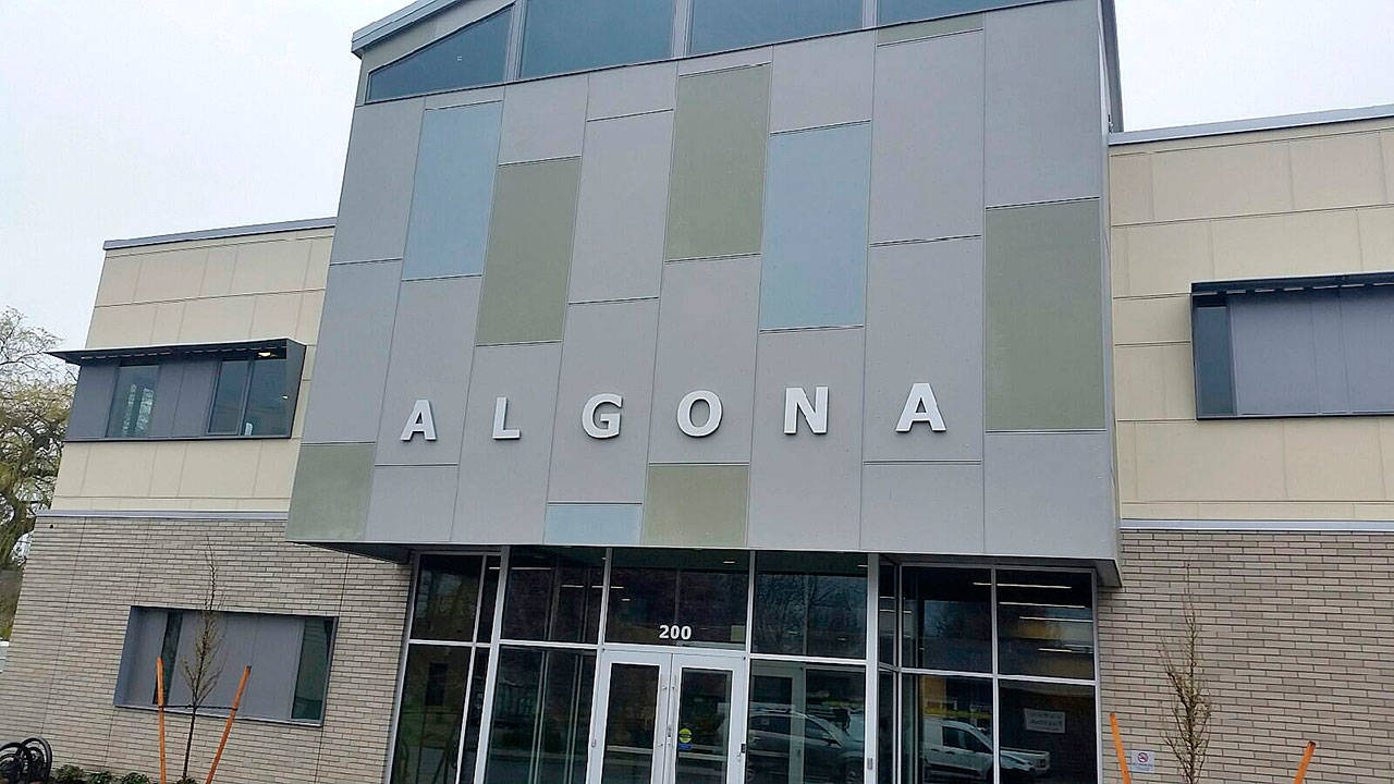 Algona’s new City Hall, a $5 million creation, stretches two stories and 10,000 square feet. ROBERT WHALE, Auburn Reporter