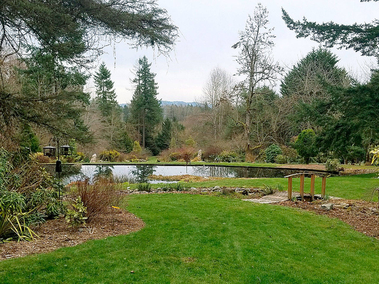 Soos Creek Botanical Garden & Heritage Center, which opens for the season on Wednesday, April 4, offers 22 acres of strolling gardens and a center that showcases local history and other amenities. COURTESY PHOTO