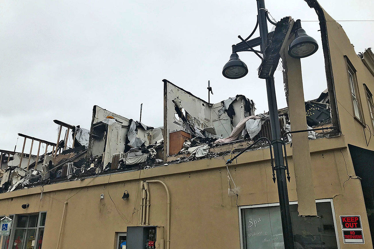 Rebuild? Demolish? Owner of fire-damaged Heritage Building weighs her options