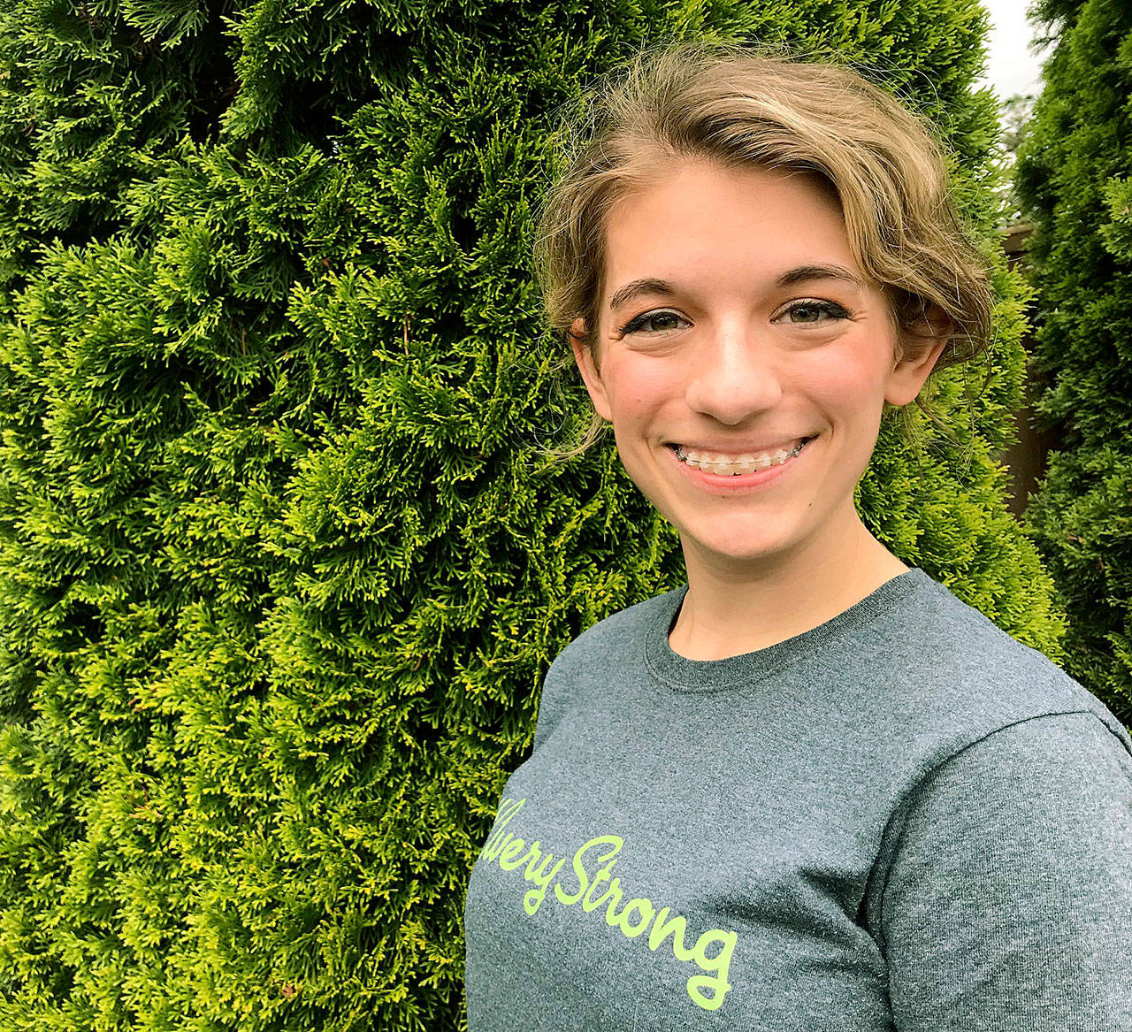 Auburn Riverside High School junior McKenna Webb, a student director and producer of the Broadway for #BrAvery show on June 2, continues her work to raise awareness and money for the Avery Huffman Defeat DIPG Foundation. MARK KLAAS, Auburn Reporter