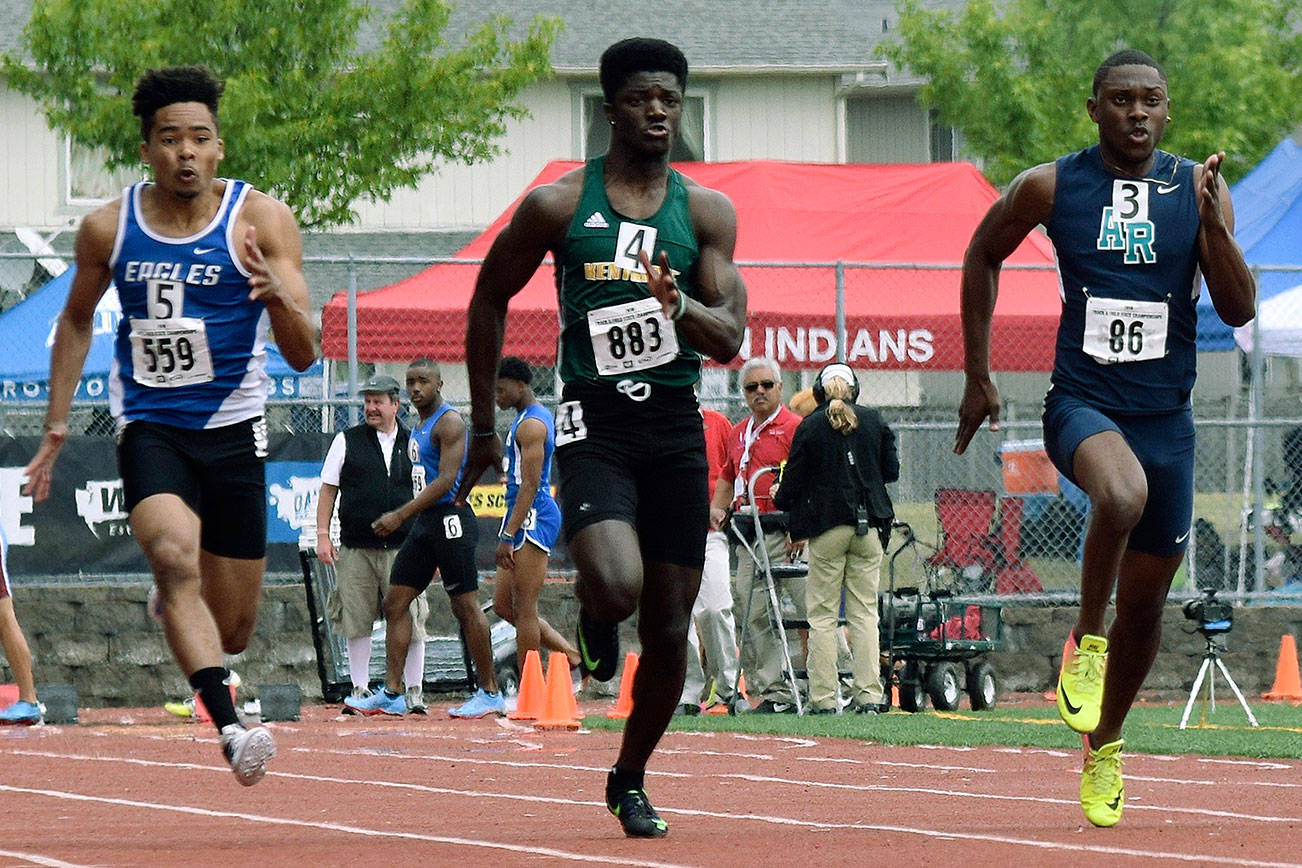 Raven sprinters finish with a flurry in 4A finals