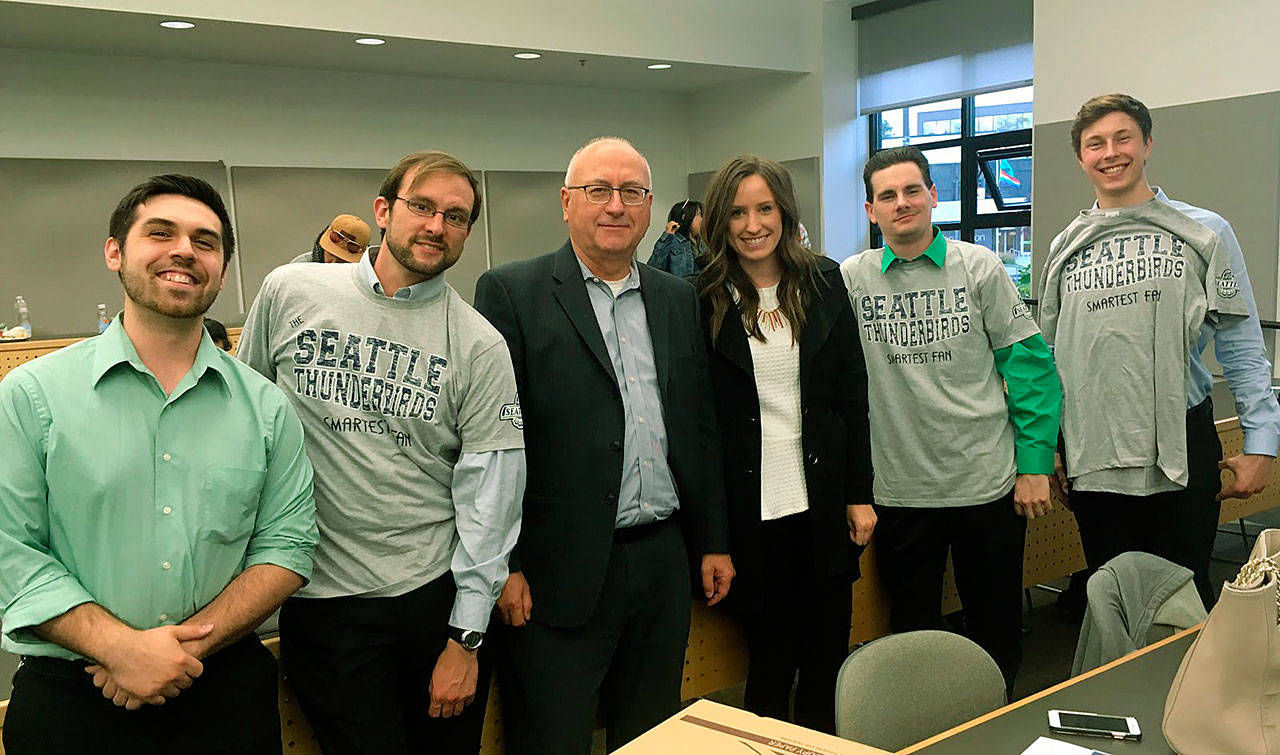 Green River College students build fan app for Seattle Thunderbirds