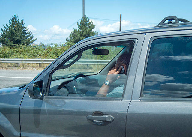 Washington State Patrol to crack down on distracted drivers Sept. 21-23