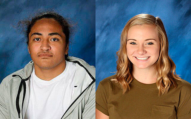 Brown and Hayden. COURTESY PHOTOS