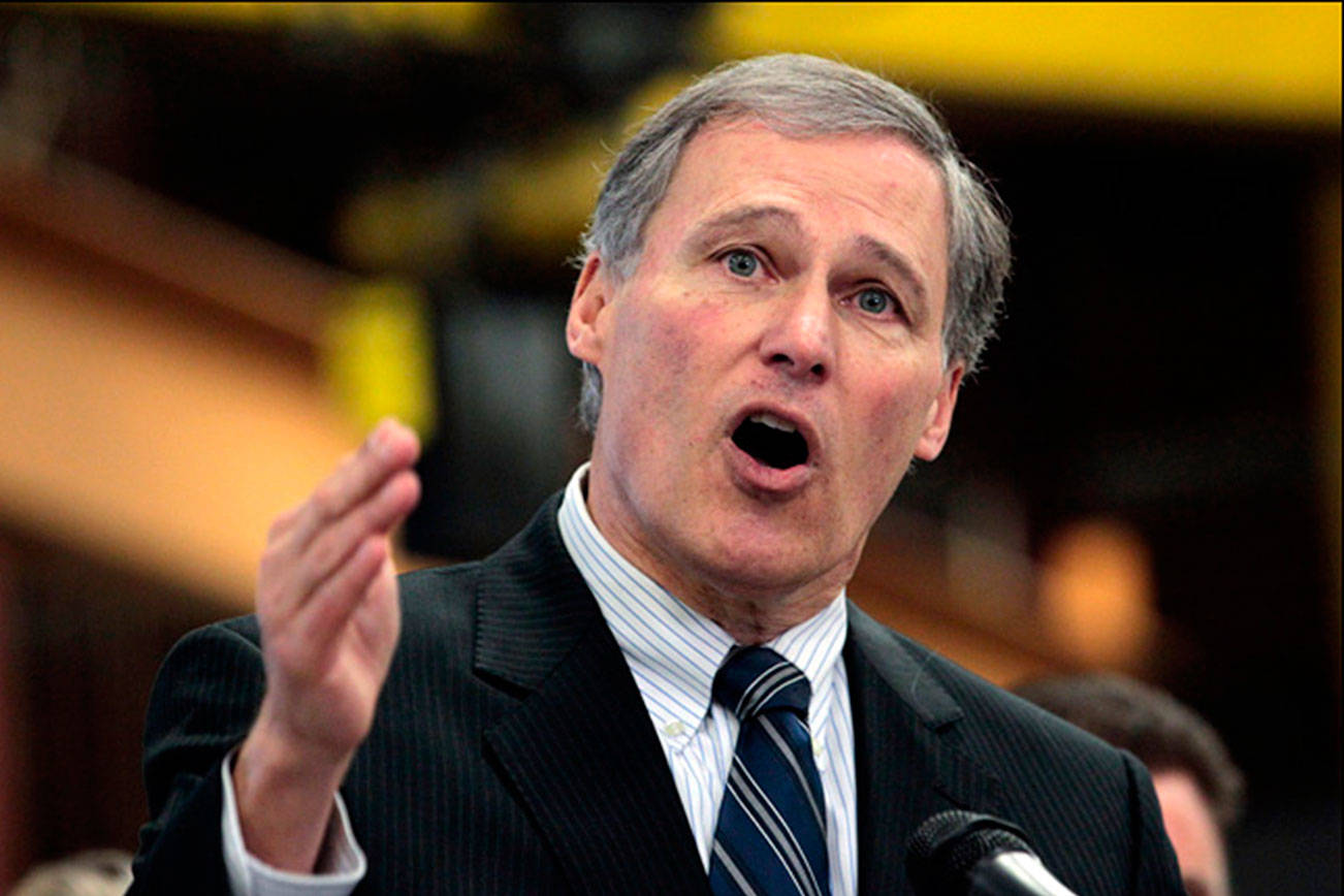 From early indications, Gov. Jay Inslee may be making a run at the presidency in 2020. REPORTER FILE PHOTO