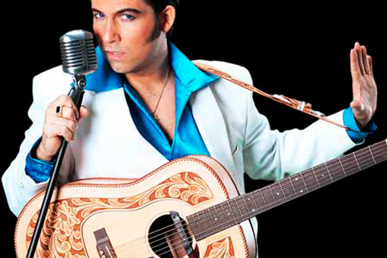 Danny Vernon as Elvis Presley. COURTESY PHOTO