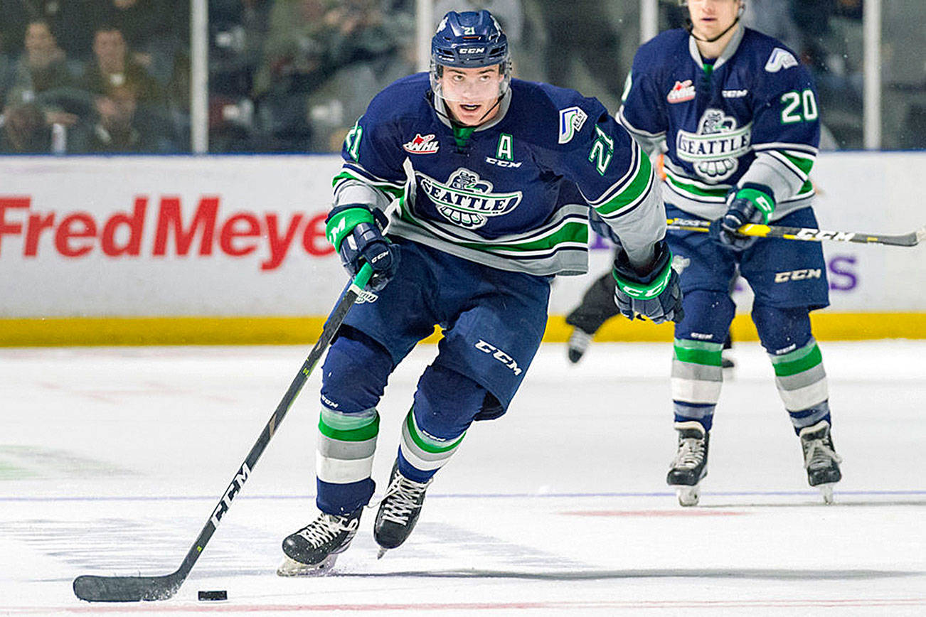 Thunderbirds center Matthew Wedman. COURTESY PHOTO, Brian Liesse