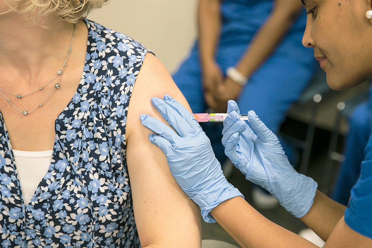It’s not too late to get a flu shot, the best protection against the virus. COURTESY PHOTO, MultiCare Health System