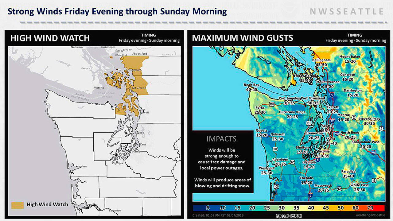 Windstorm to join snowstorm this weekend in Auburn