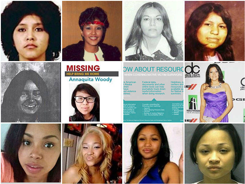 Screenshot from the Facebook page for Missing and Murdered Indigenous Women Washington