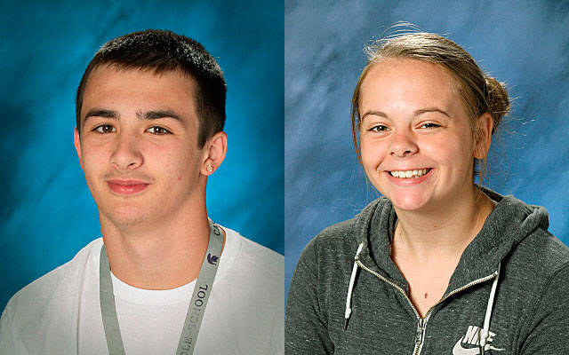 Gabe Sena and Jaya Harshman. COURTESY PHOTOS