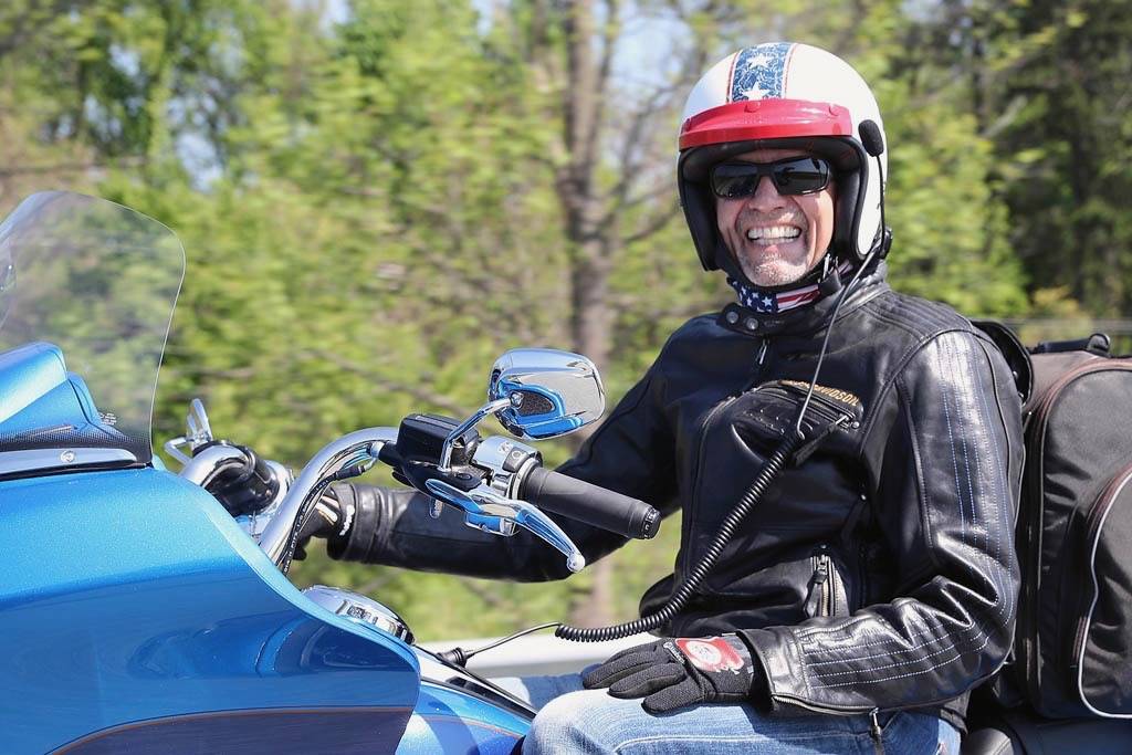 Kyle Petty will lead 250 participants through 11 states and in just nine days during his Charity Ride Across America, which begins in Kent on May 3. COURTESY PHOTO, Kyle Petty Charity Ride Across America