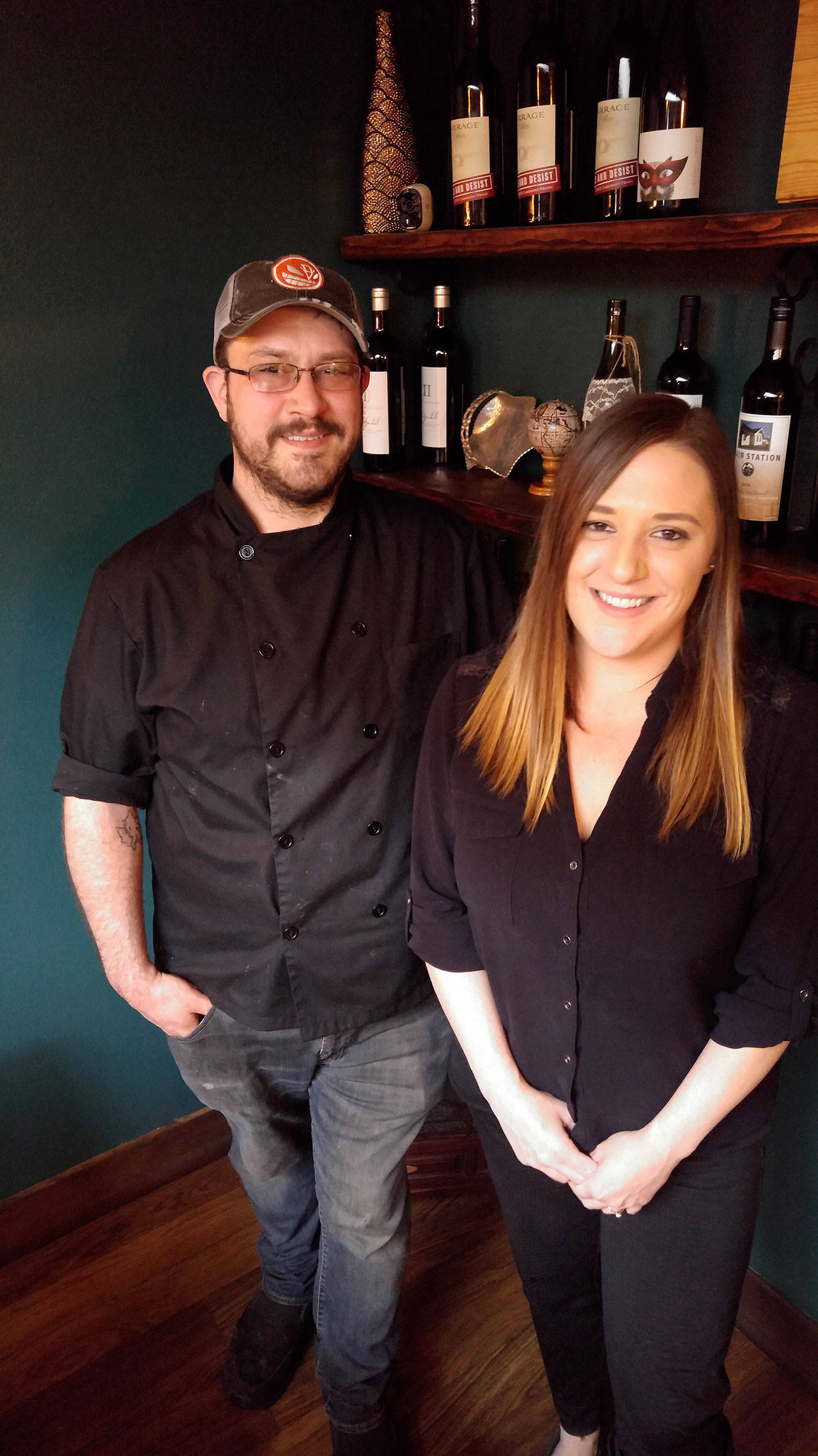 On May 1, Jeremy MacArthur and Brittiany Karlson, co-owners of Vinifera Wine Bar and Bistro at 18 Auburn Way S. celebrate two years of success with plenty of food, wine and goodies. ROBERT WHALE, Auburn Reporter