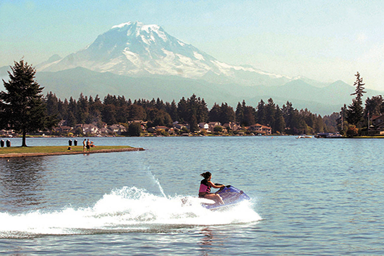 Lake Tapps on a late summer day. REPORTER FILE PHOTO