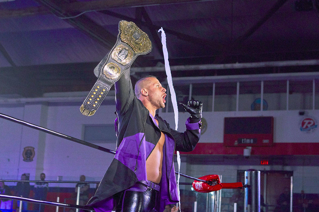 Matt Taven, the reigning Ring of Honor world champion, vows to keep the belt for a long time. COURTESY PHOTO, Andrea Kellaway/ROH