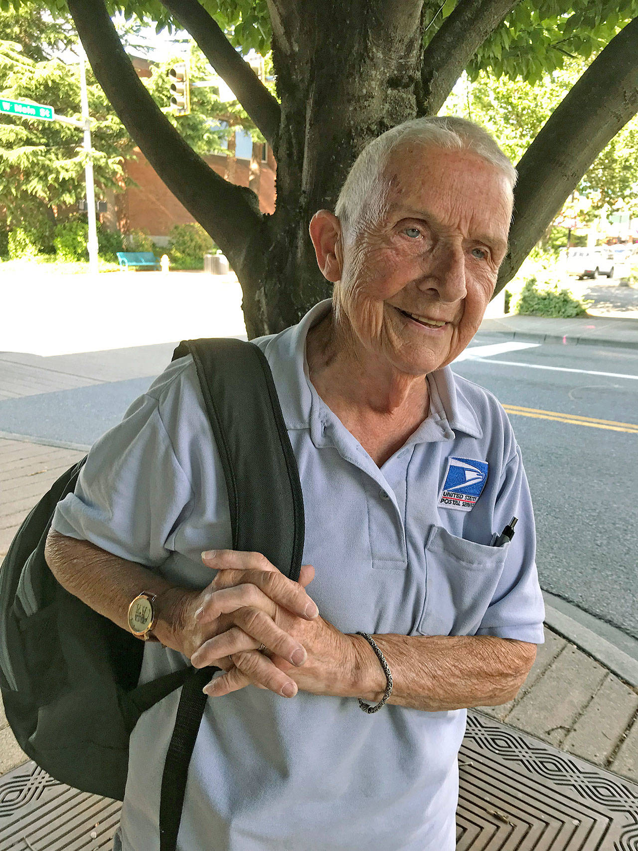 For 50 years, Myrna Ransier has delivered mail in Auburn and neighborhoods outside city limits. At 82, she intends to stay on the job. Ransier raised three children as a single mother, working full time at the post office. “I always tell people (after) mailmen retire … they drop dead, so I figured to keep working and live forever,” she said. MARK KLAAS, Auburn Reporter