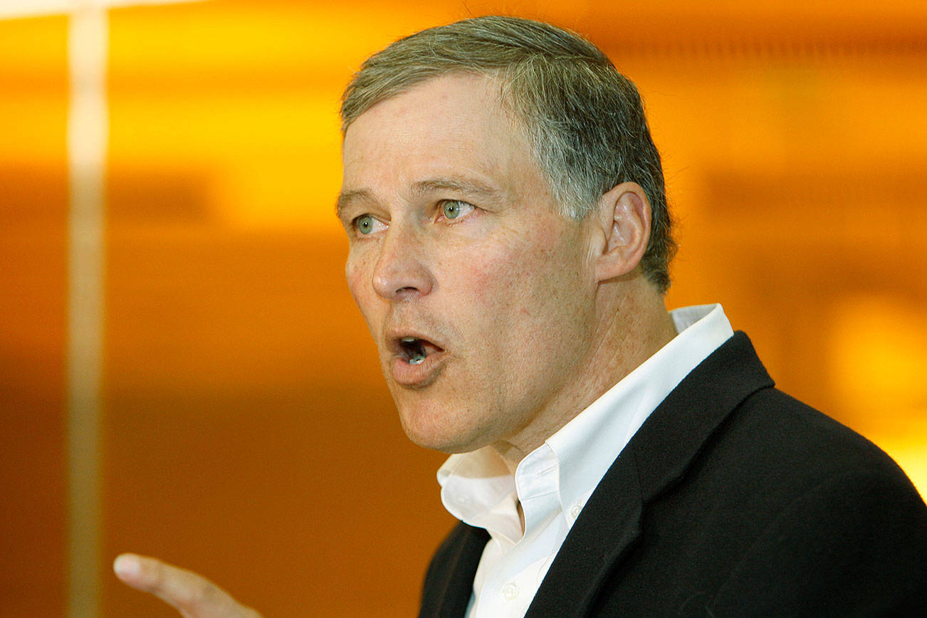 Gov. Jay Inslee. FILE PHOTO