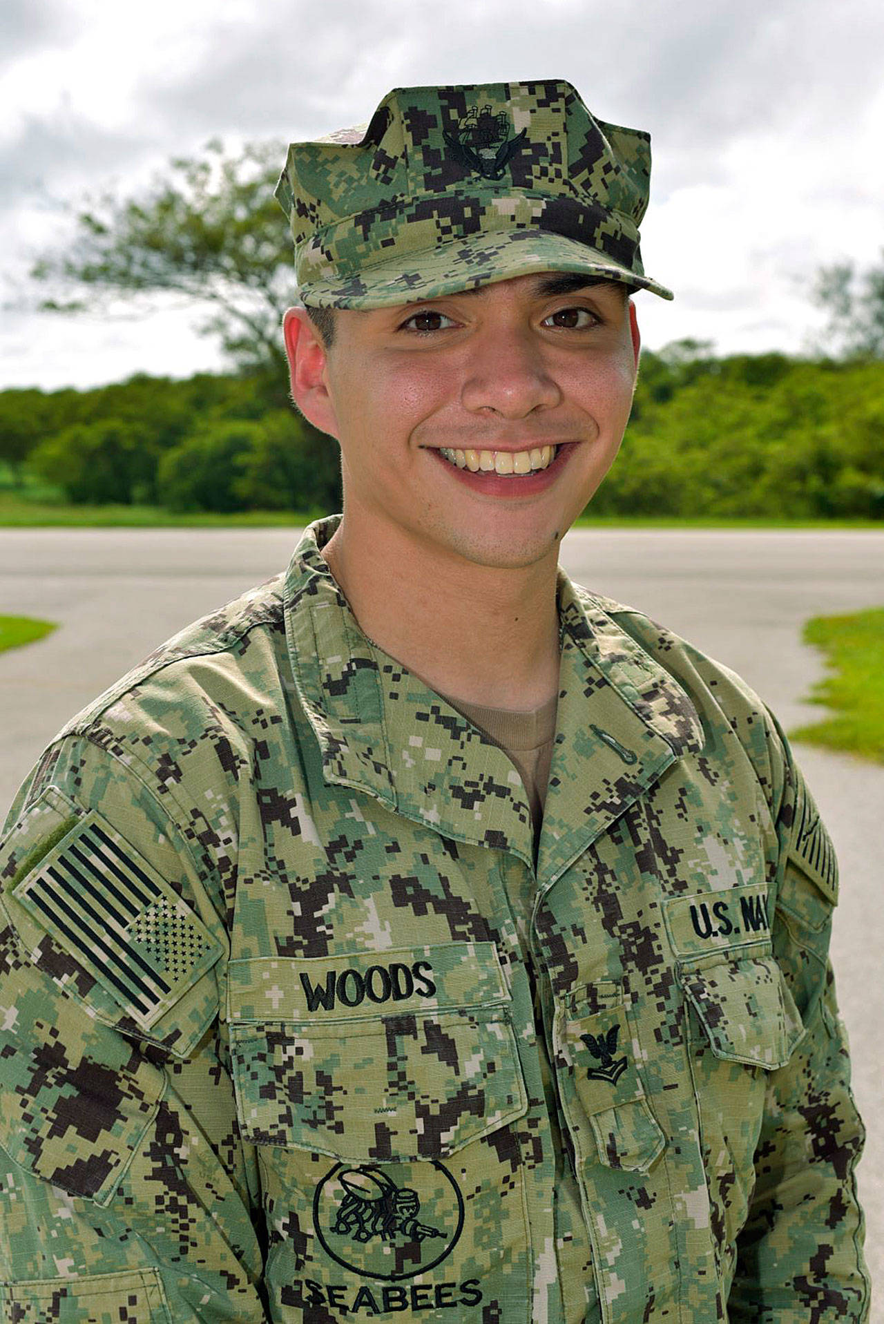 The Navy’s Andrew Woods. COURTESY PHOTO, Mass Communication Specialist 1st Class Heidi Cheek