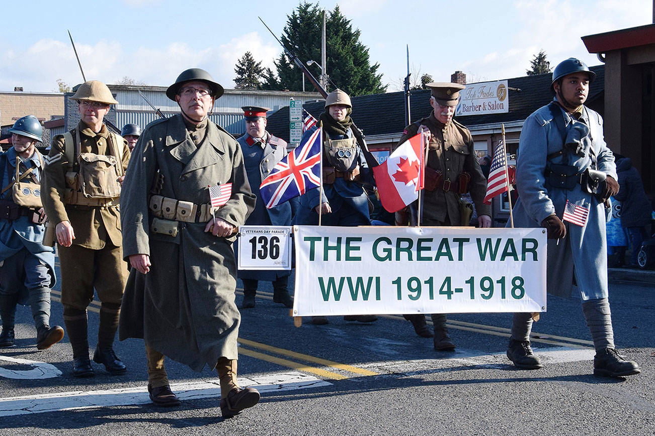 The Auburn Veterans Parade is one of the largest of its kind in the country. RACHEL CIAMPI, Auburn Reporter