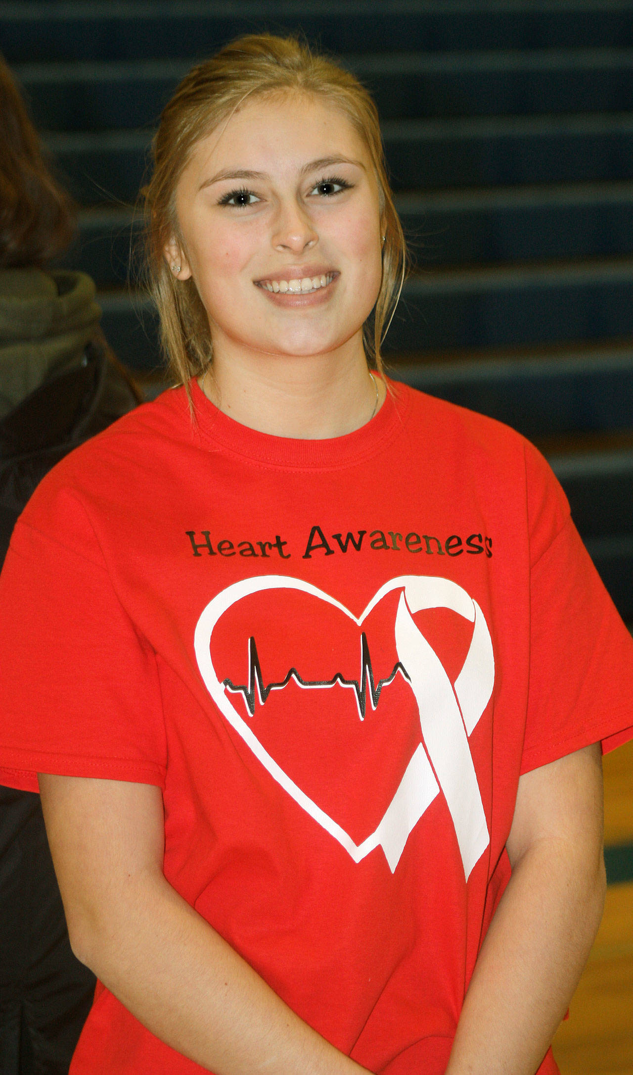 Reese Marlenee, a junior at Auburn Mountainview, has recovered from a heart attack last March. She had corrective surgery and takes medication to combat the effects of a rare heart defect. MARK KLAAS, Auburn Reporter
