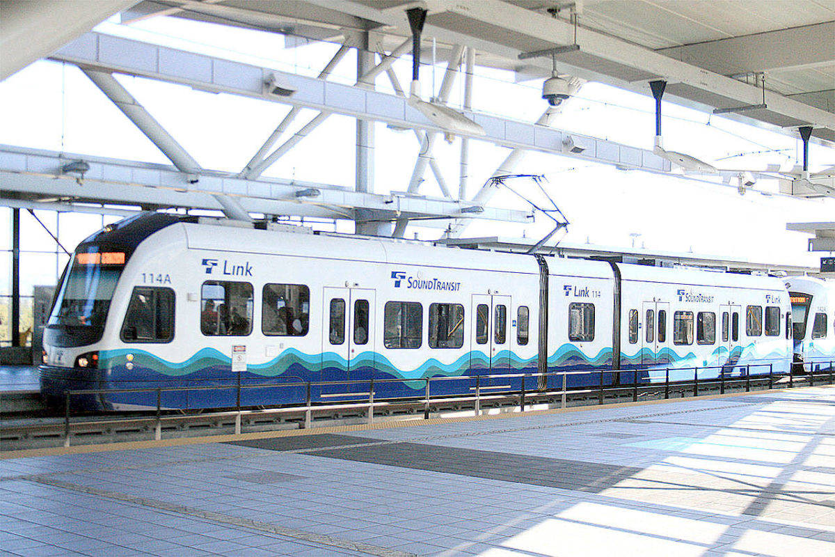 One of Sound Transit’s Light Rail cars. Courtesy photo