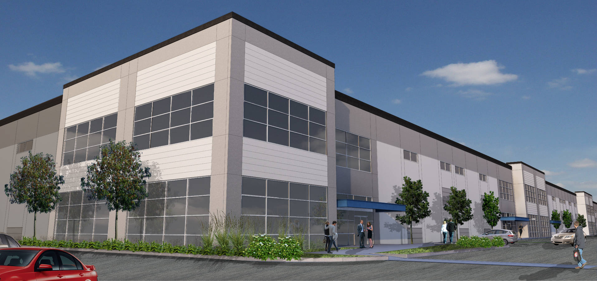 Bridge Development Partners, LLC has acquired a former Supervalu property that has been inactive for the past decade. The Auburn property is going to be reimagined into a single, 206,155-square foot flexible industrial building that will help supplement the area’s booming technology, e-commerce, and creative industries. COURTESY RENDERING, Bridge Development Partners, LLC