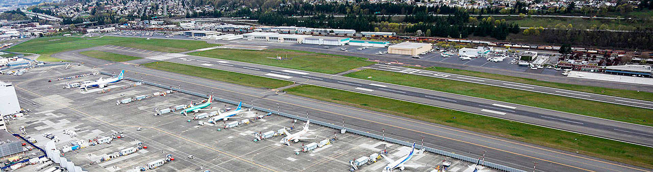 Boeing Field in Seattle. COURTESY PHOTO, King County