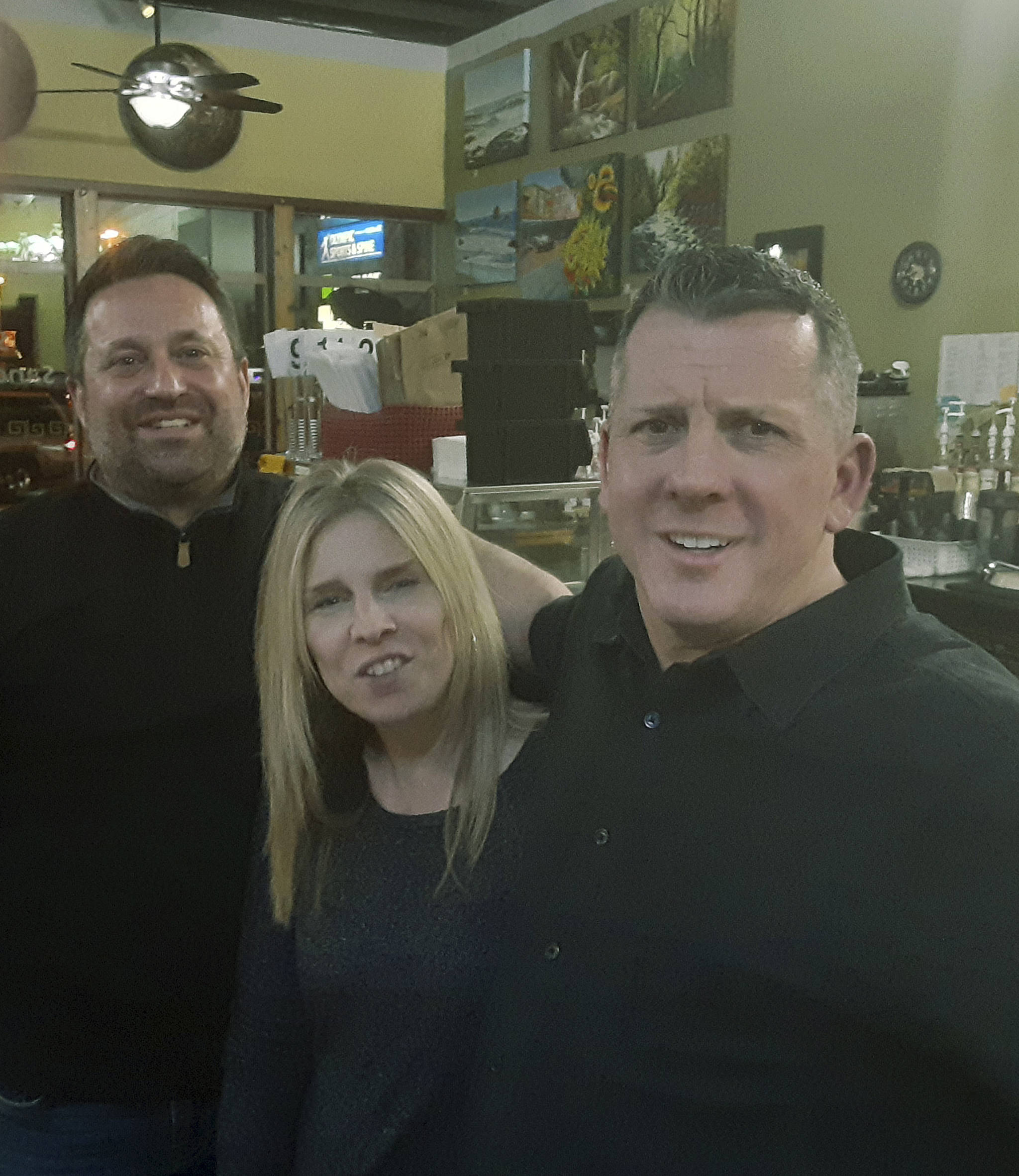 Matt Noesen, left, Kelley McDermott and Mike McDermott are the new owners of Zola’s, a popular cafe and eatery on East Main Street. ROBERT WHALE, Auburn Reporter                                Matt Noesen, left, Kelley McDermott and Mike McDermott are the new owners of Zola’s, a popular deli and coffee shop on East Main Street. ROBERT WHALE, Auburn Reporter