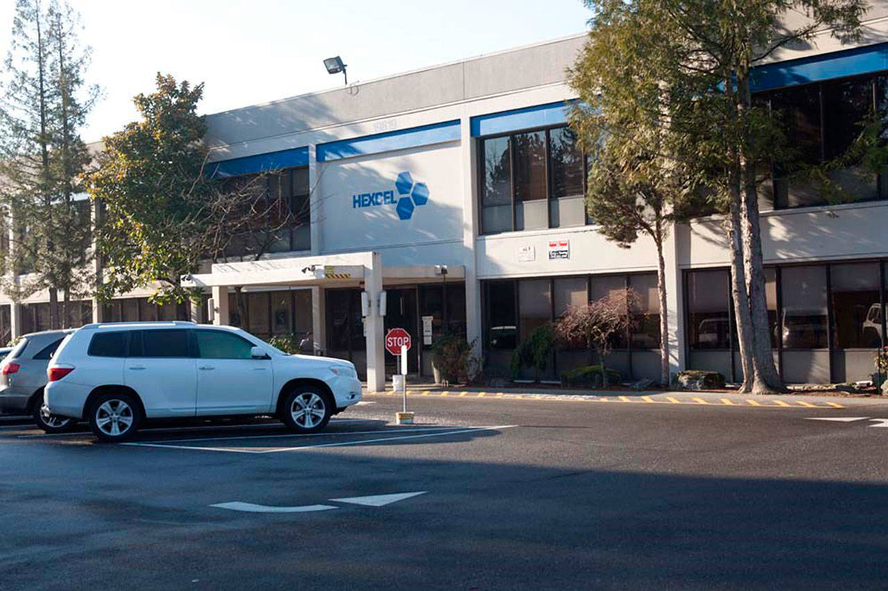 Hexcels Kent aerospace manufacturing plant. COURTESY PHOTO, Hexcel