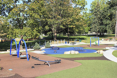 Courtesy photo                                Les Gove Park in Auburn. On June 19, the state Department of Health approved King County’s application to move into Phase 2 of the state’s Safe Start Plan, which includes new guidance for recreation and fitness.